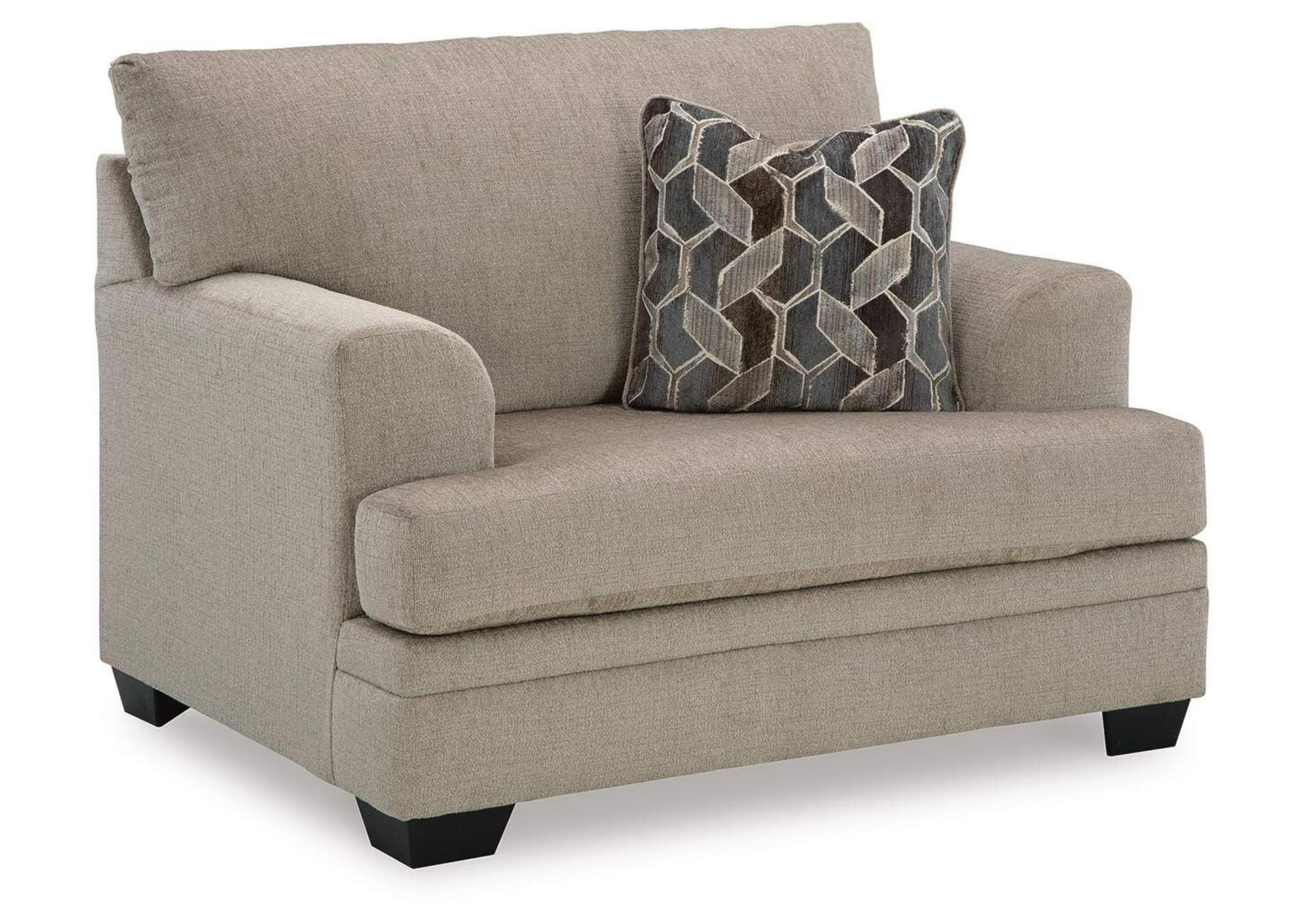 Stonemeade Oversized Chair angled view