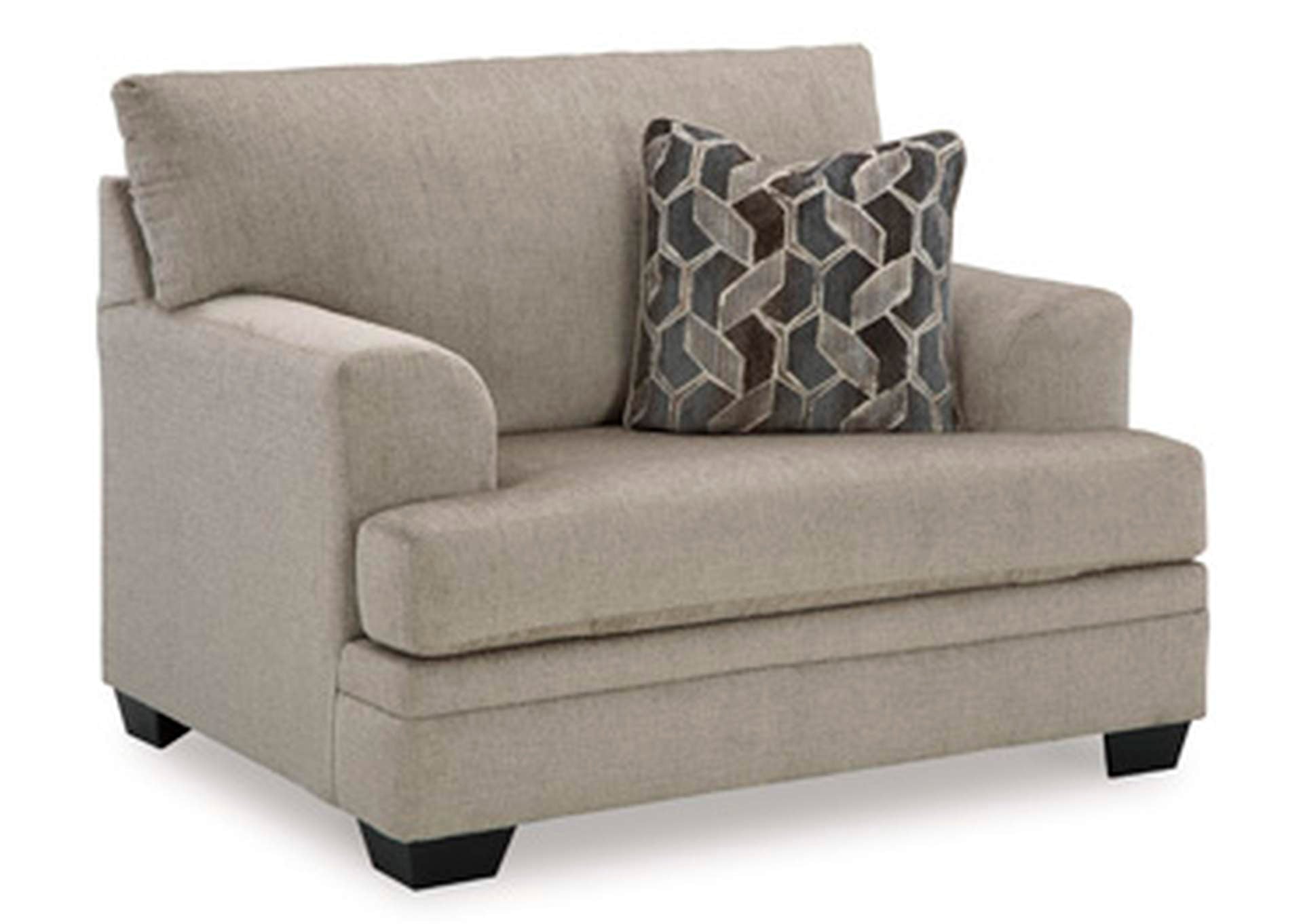Stonemeade Oversized Chair angled view