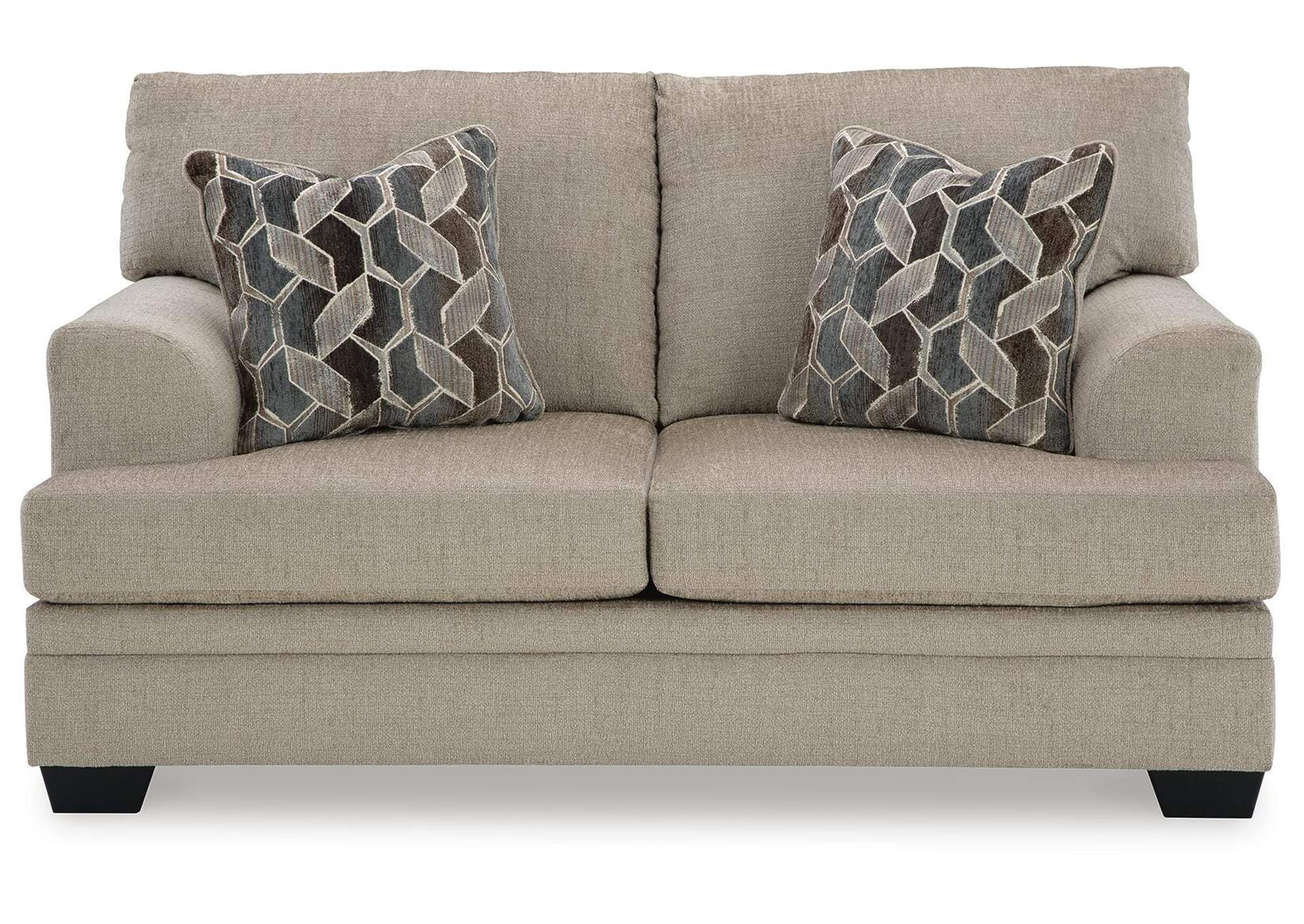 Stonemeade Sofa, Loveseat, Chair and Ottoman front view