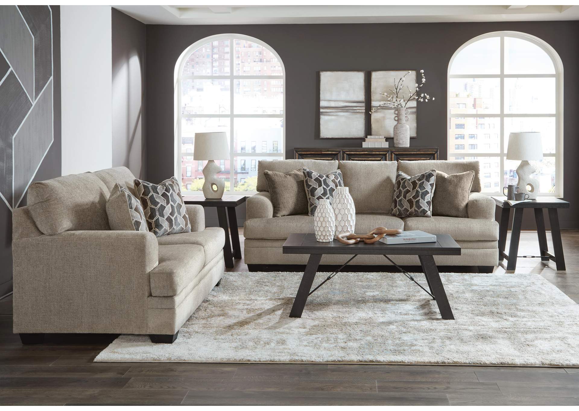Stonemeade Sofa and Loveseat