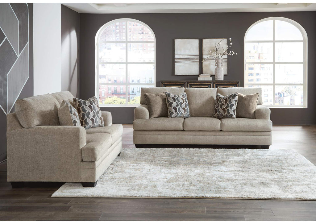 Stonemeade Sofa, Loveseat, Chair and Ottoman