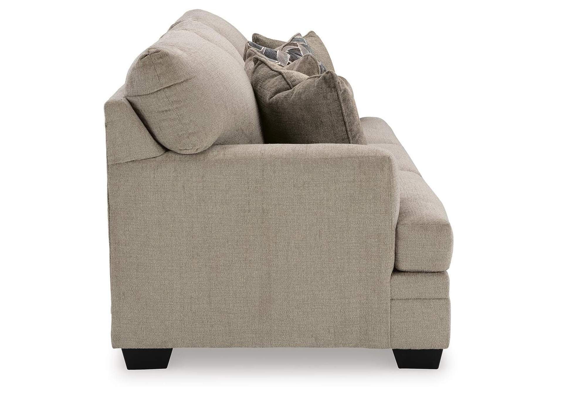 Stonemeade Sofa, Loveseat, Chair and Ottoman side view
