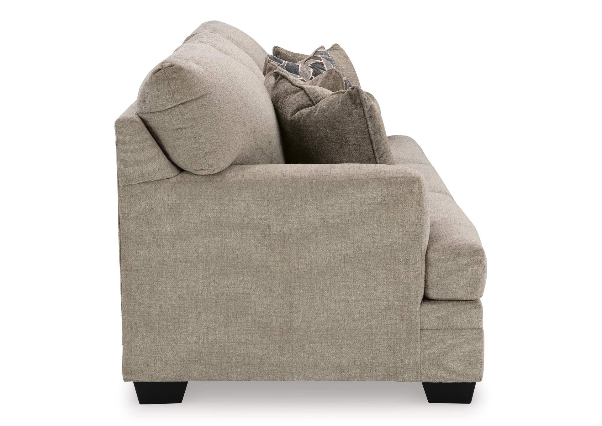 Stonemeade Sofa, Loveseat, Chair and Ottoman side view