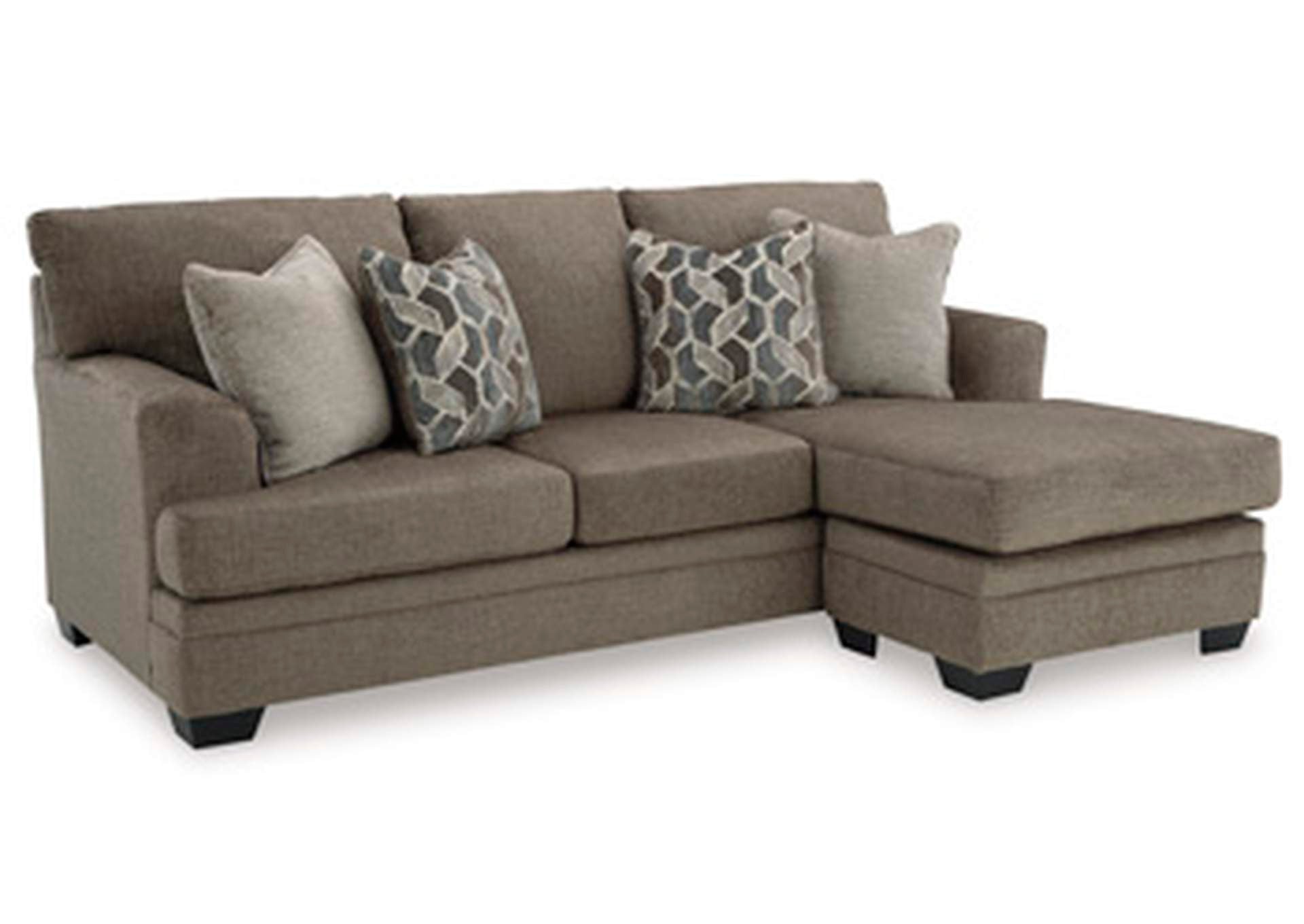 Stonemeade Sofa Chaise angled view