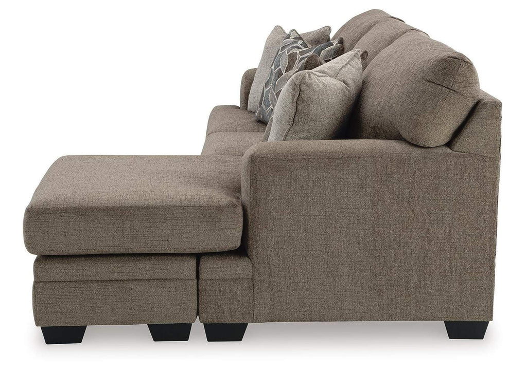 Stonemeade Sofa Chaise side view