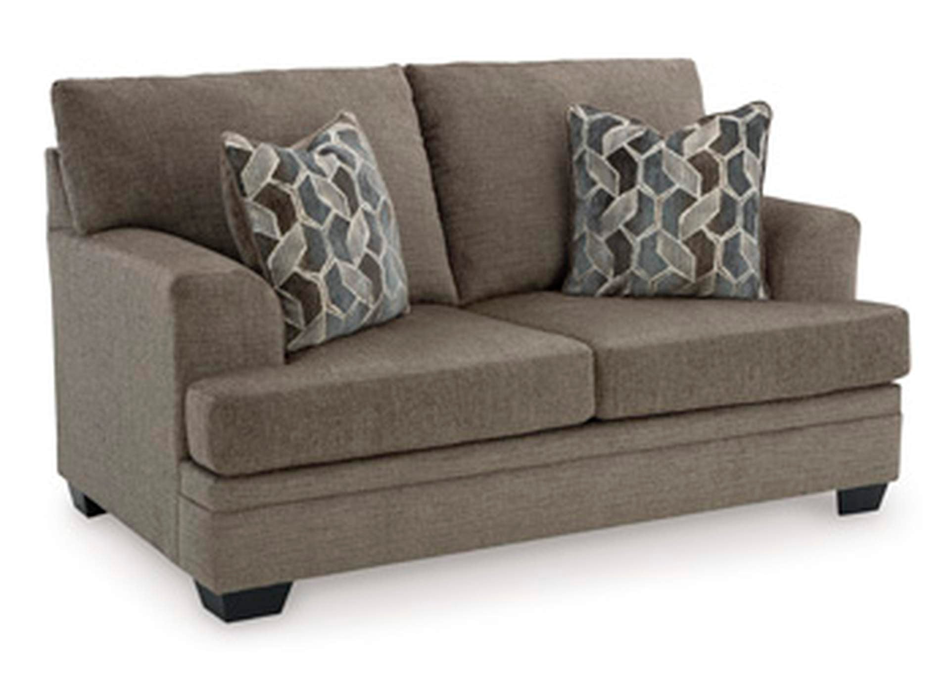 Stonemeade Loveseat angled view