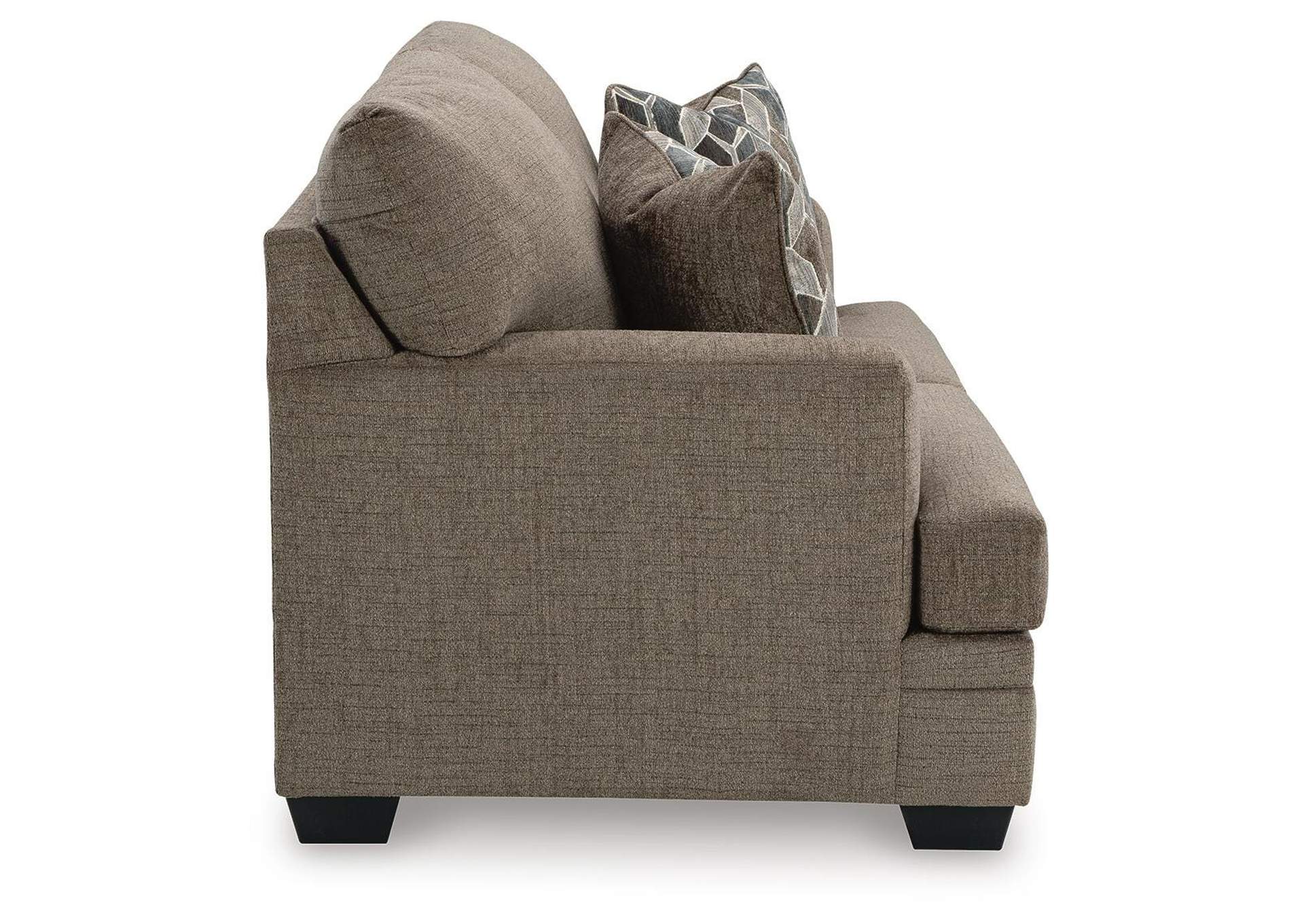 Stonemeade Sofa, Loveseat, Chair and Ottoman side view