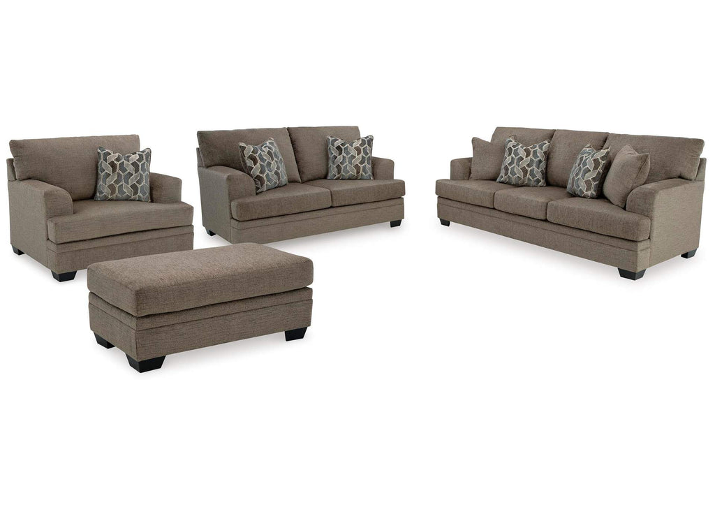 Stonemeade Sofa, Loveseat, Chair and Ottoman