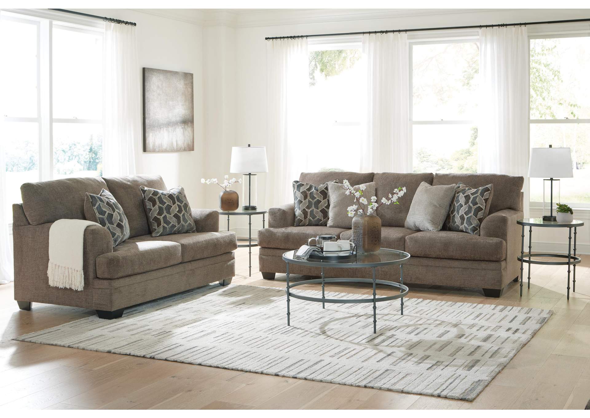 Stonemeade Sofa and Loveseat