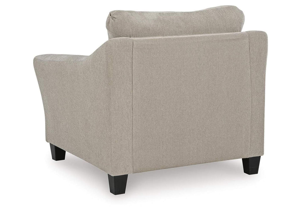 Willarae Chair and Ottoman