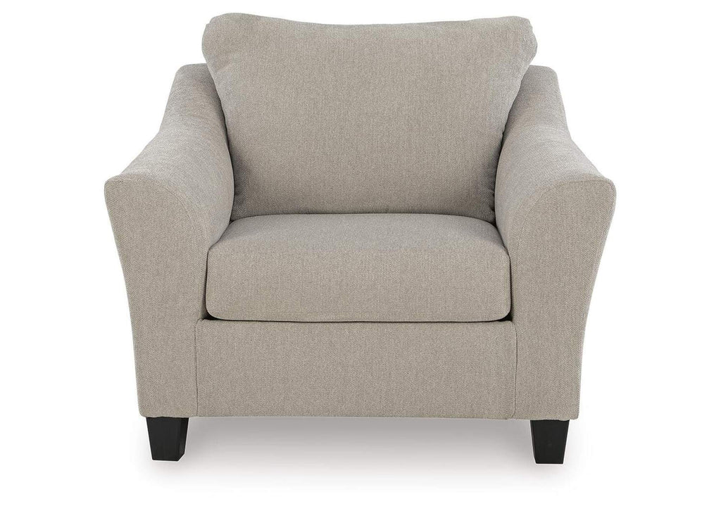 Willarae Chair and Ottoman