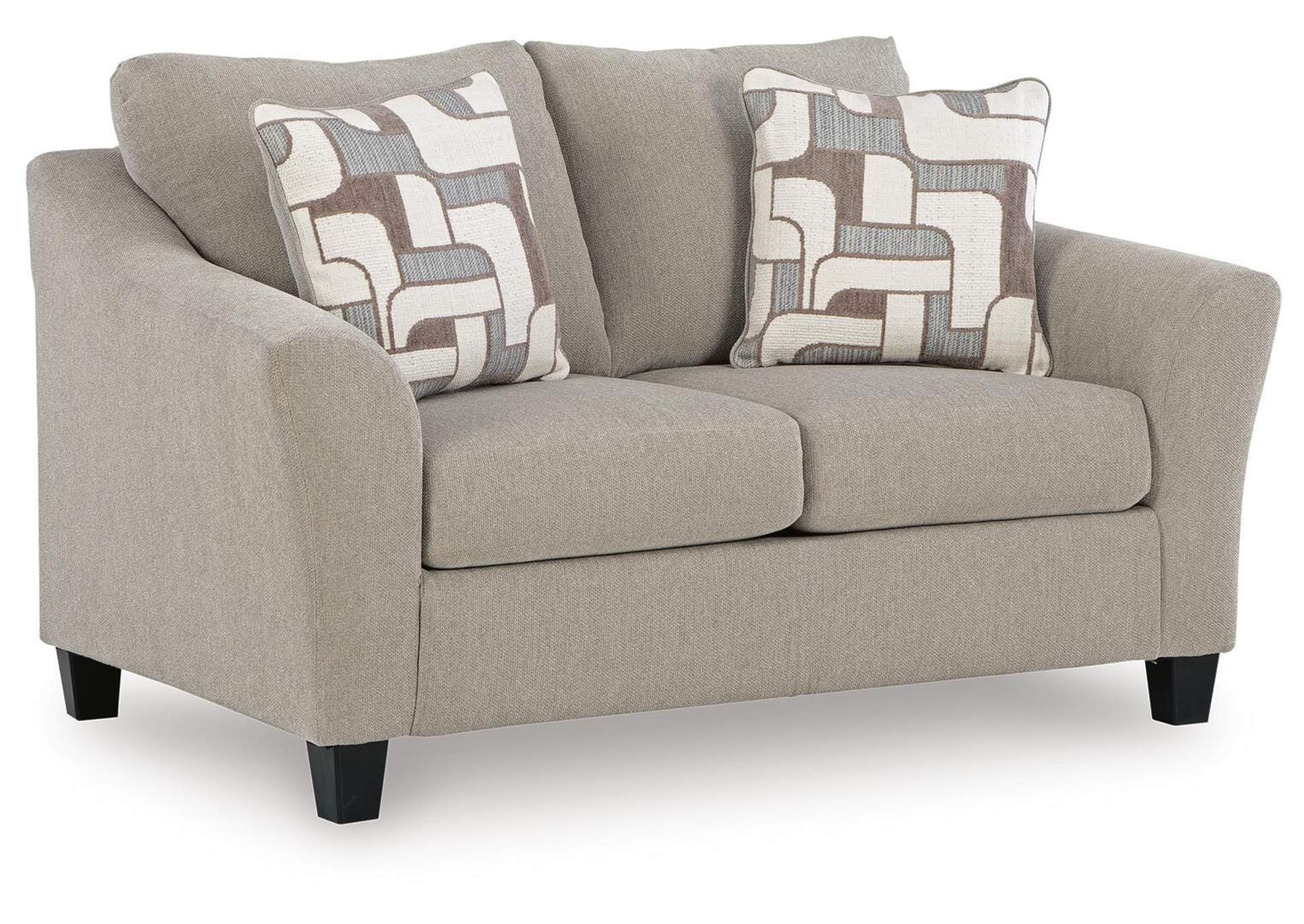 Willarae Sofa and Loveseat angled view