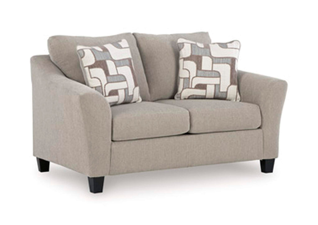 Willarae Sofa and Loveseat angled view