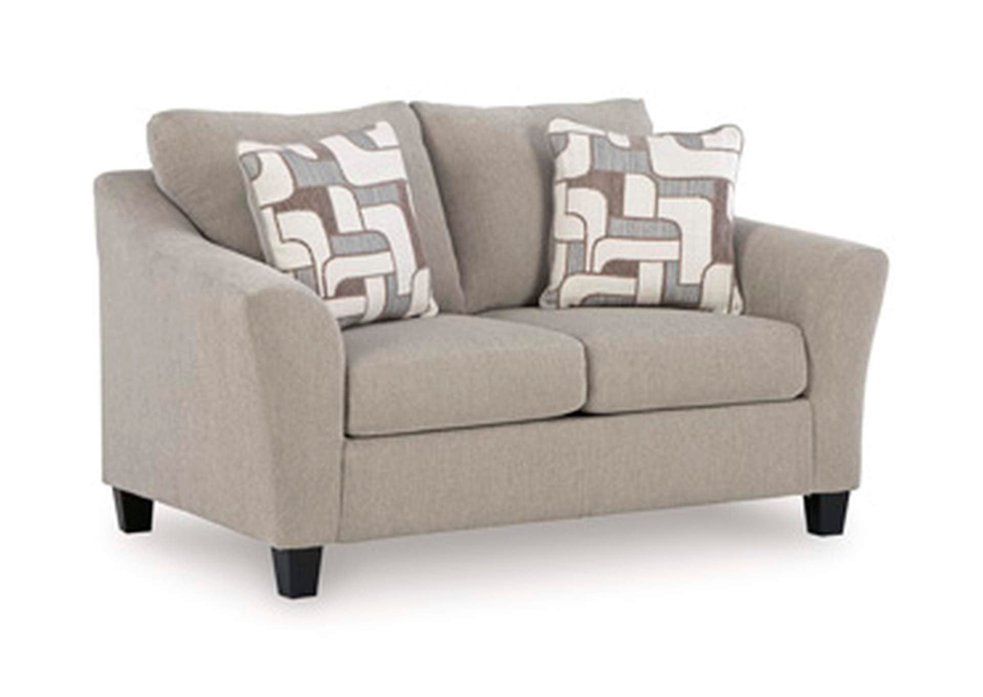 Willarae Sofa and Loveseat angled view