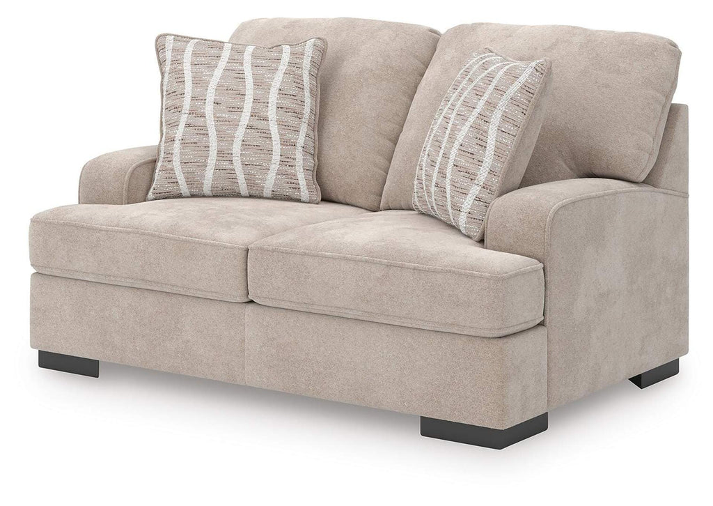 High Profile Loveseat side view