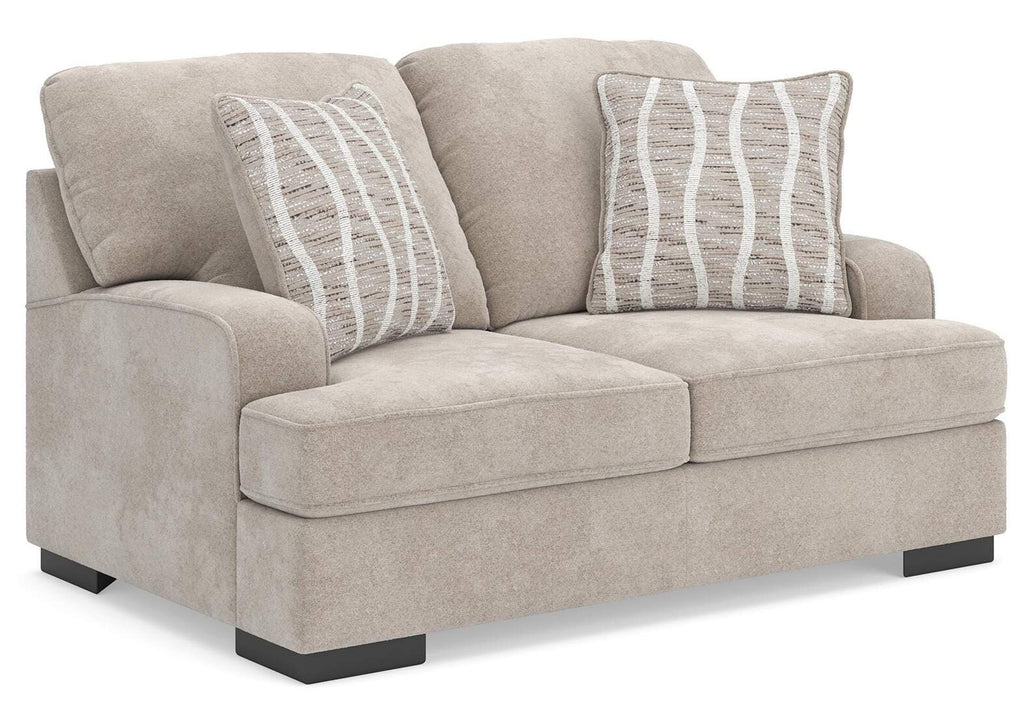 High Profile Loveseat side view