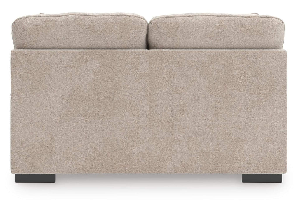 High Profile Loveseat side view