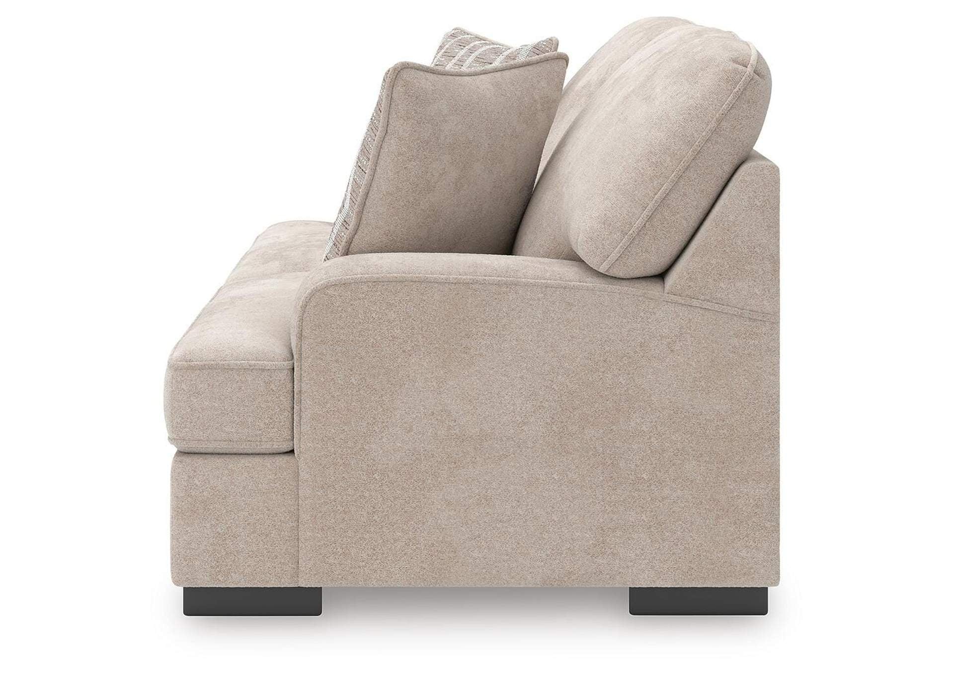 High Profile Loveseat side view