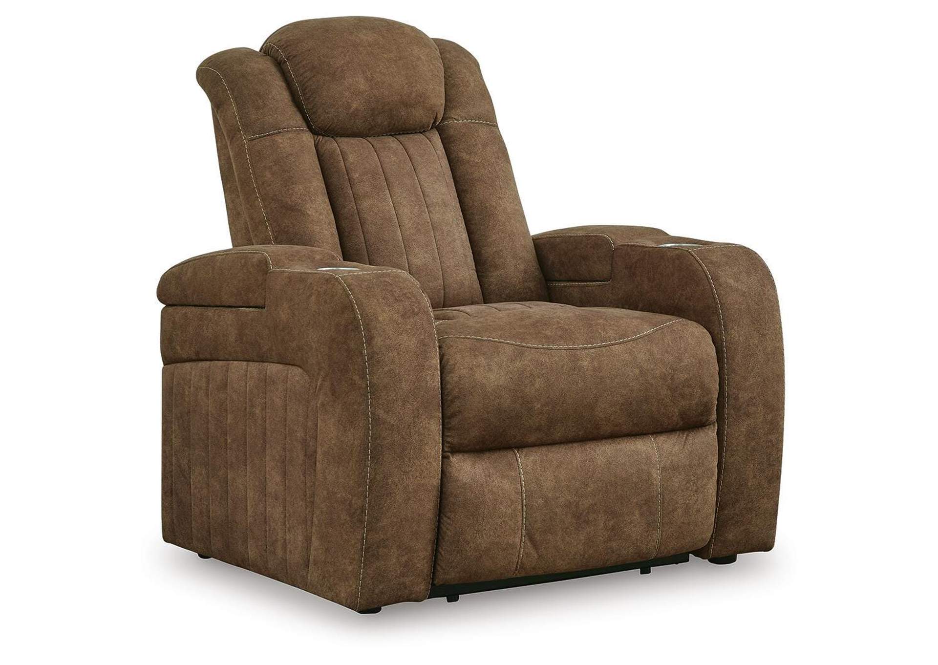 Wolfridge Sofa, Loveseat Power and Recliner angled view