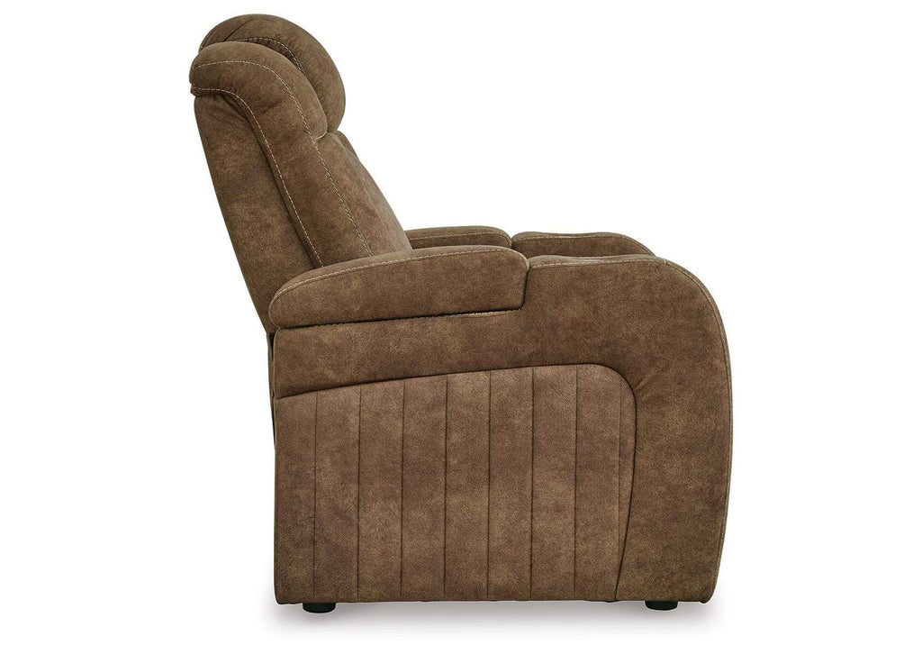 Wolfridge Sofa, Loveseat Power and Recliner side view