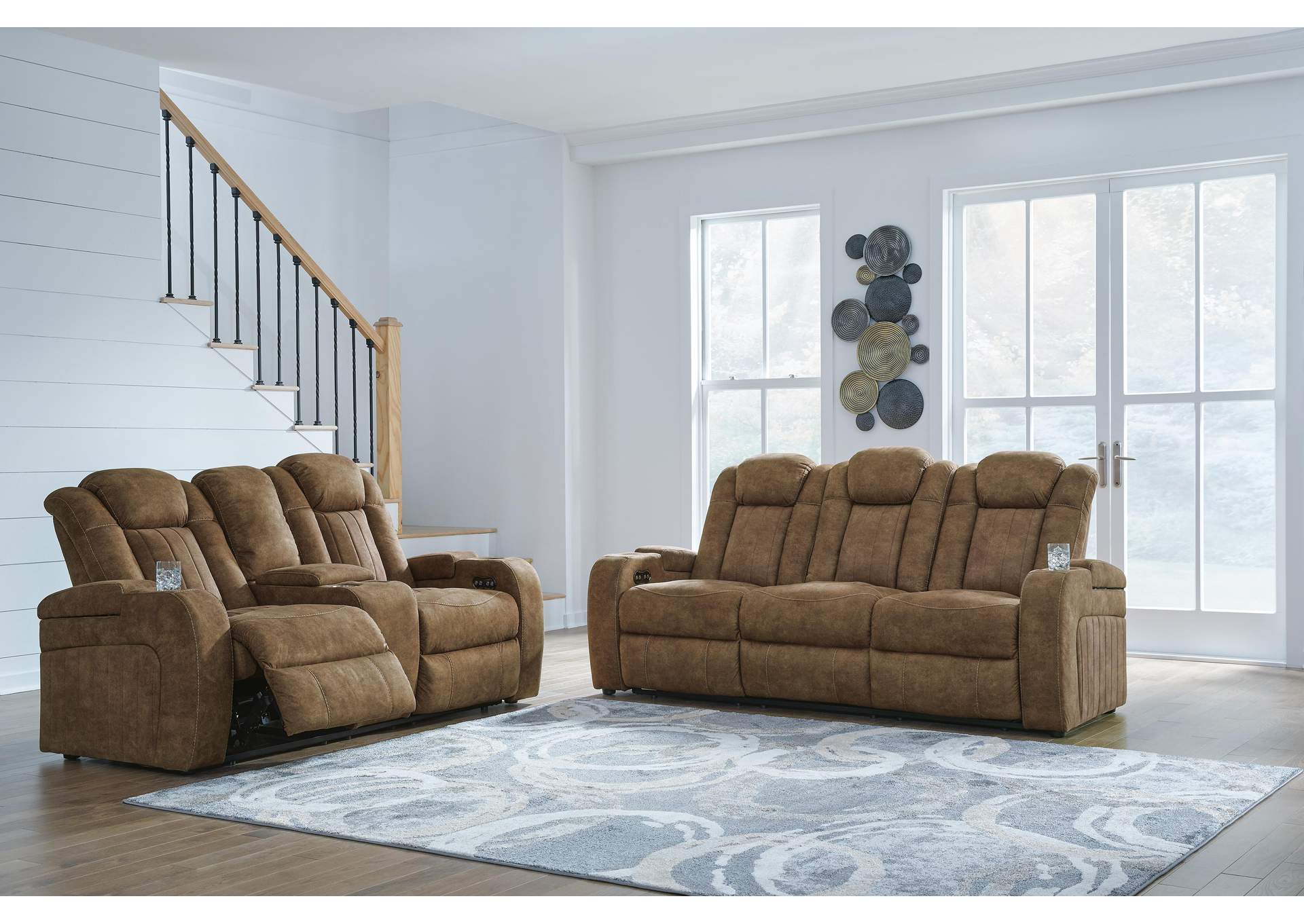 Wolfridge Sofa, Loveseat Power and Recliner