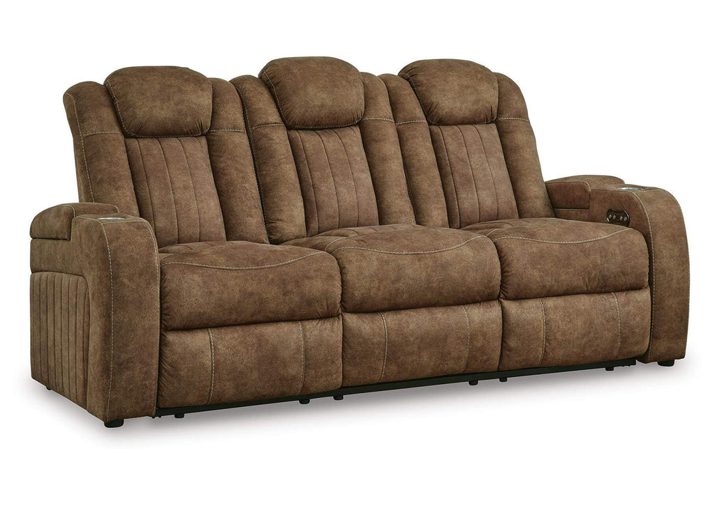 Wolfridge Power Reclining Sofa angled view