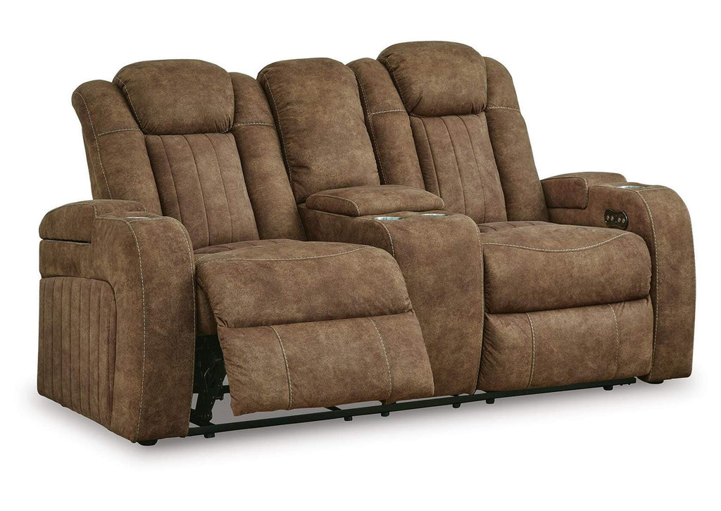 Wolfridge Sofa, Loveseat Power and Recliner angled view
