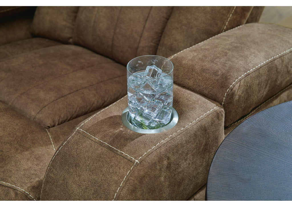 Wolfridge Power Reclining Sofa detail