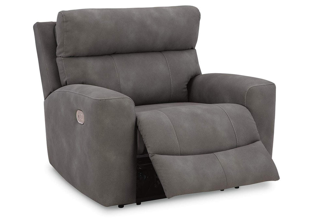 Next-Gen Durapella Power Recliner angled view