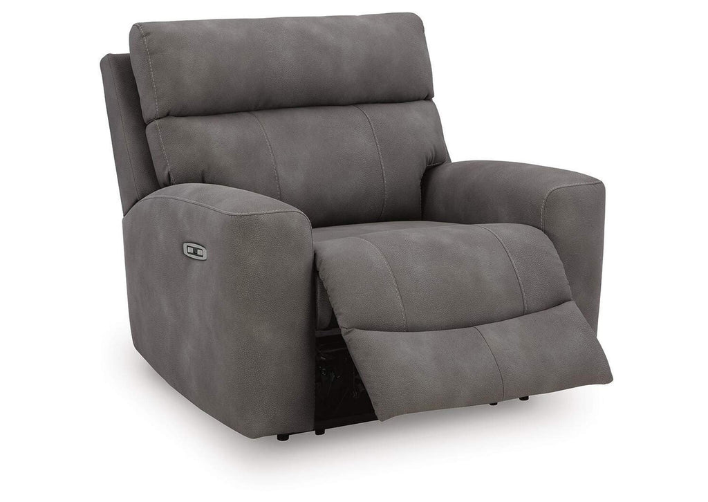 Next-Gen Durapella Power Recliner angled view