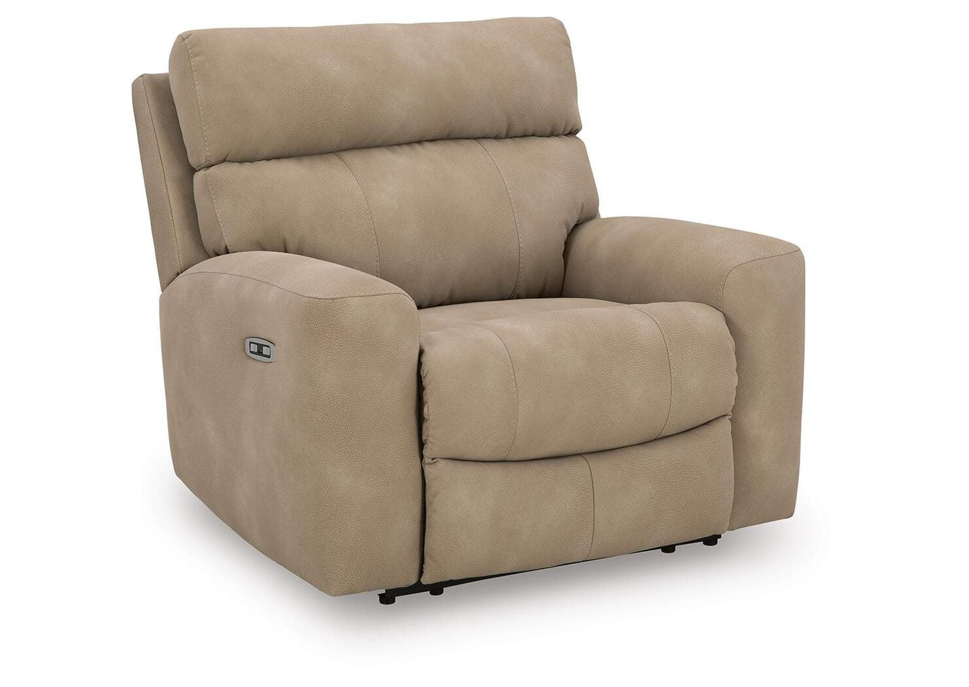 Next-Gen Durapella Power Recliner angled view