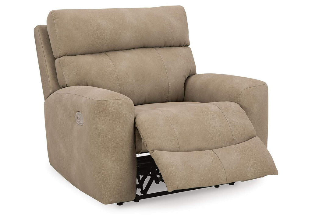 Next-Gen Durapella Power Recliner angled view