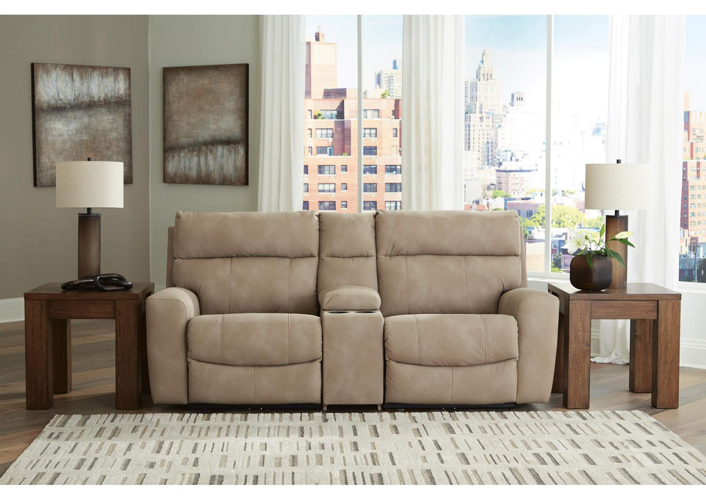 Next-Gen DuraPella Performance Fabric Dual Power Reclining Loveseat Set fabric detail