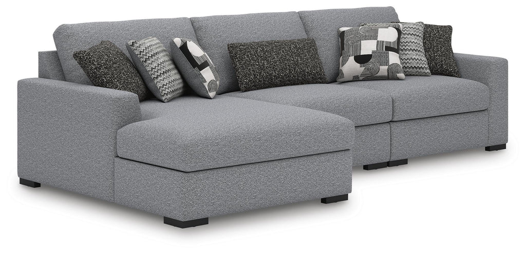 Bealton sectional, 3-Piece Sectional with Chaise · Left-Facing Chaise · 139 × 71 × 42 in, view 1