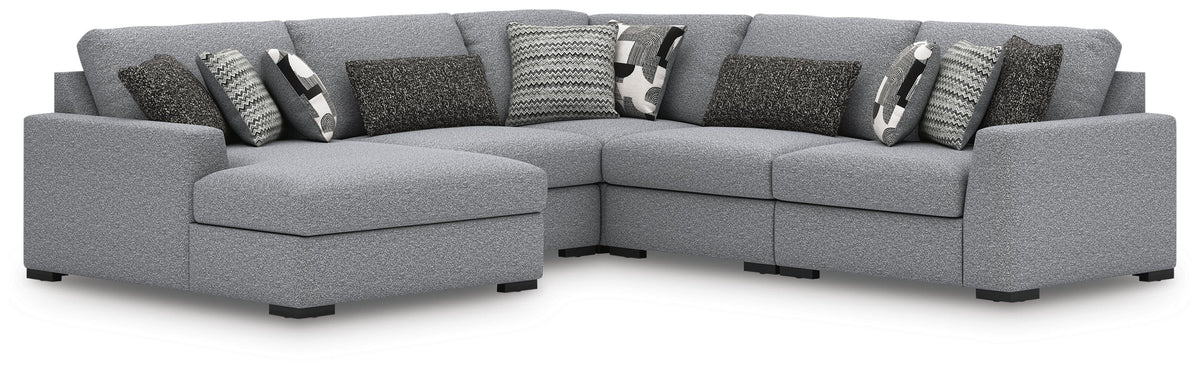 Bealton sectional, 5-Piece Sectional with Chaise · Left-Facing Chaise · 134 × 132 × 42 in, view 1