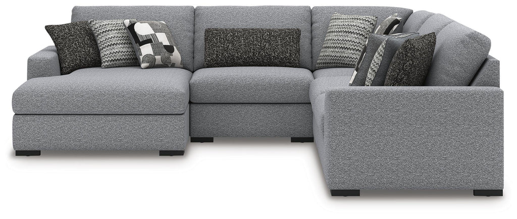 Bealton sectional, 5-Piece Sectional with Chaise · Left-Facing Chaise · 134 × 132 × 42 in, view 2