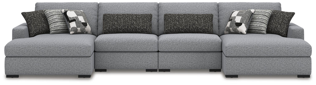 Bealton sectional, 4-Piece Sectional with Double Chaise · Left-Facing Chaise · 180 × 71 × 42 in, view 2