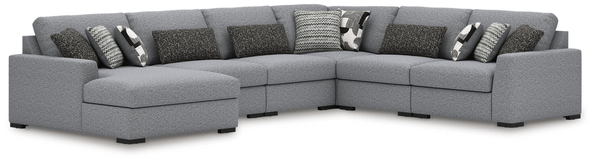 Bealton sectional, 6-Piece Sectional with Chaise · Left-Facing Chaise · 173 × 132 × 42 in, view 1
