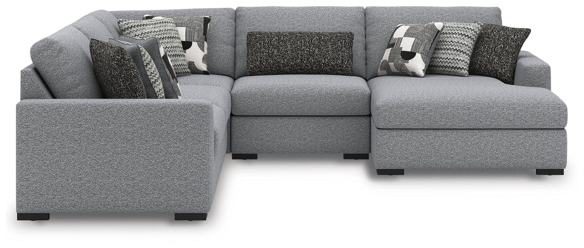 Bealton sectional, 5-Piece Sectional with Chaise · Right-Facing Chaise · 132 × 134 × 42 in, view 2