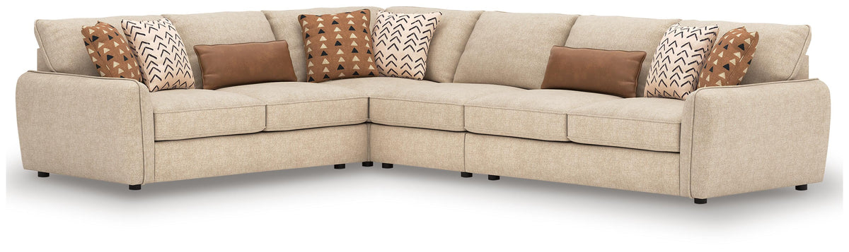 Seyler sectional, 4-Piece Sectional · 153 × 120 × 40 in, view 1