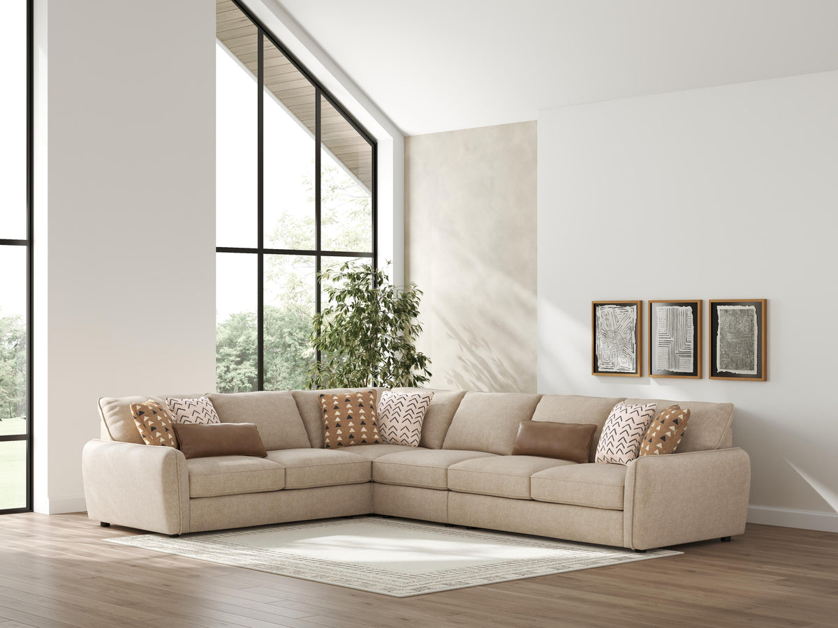 Seyler sectional, 4-Piece Sectional · 153 × 120 × 40 in, view 2