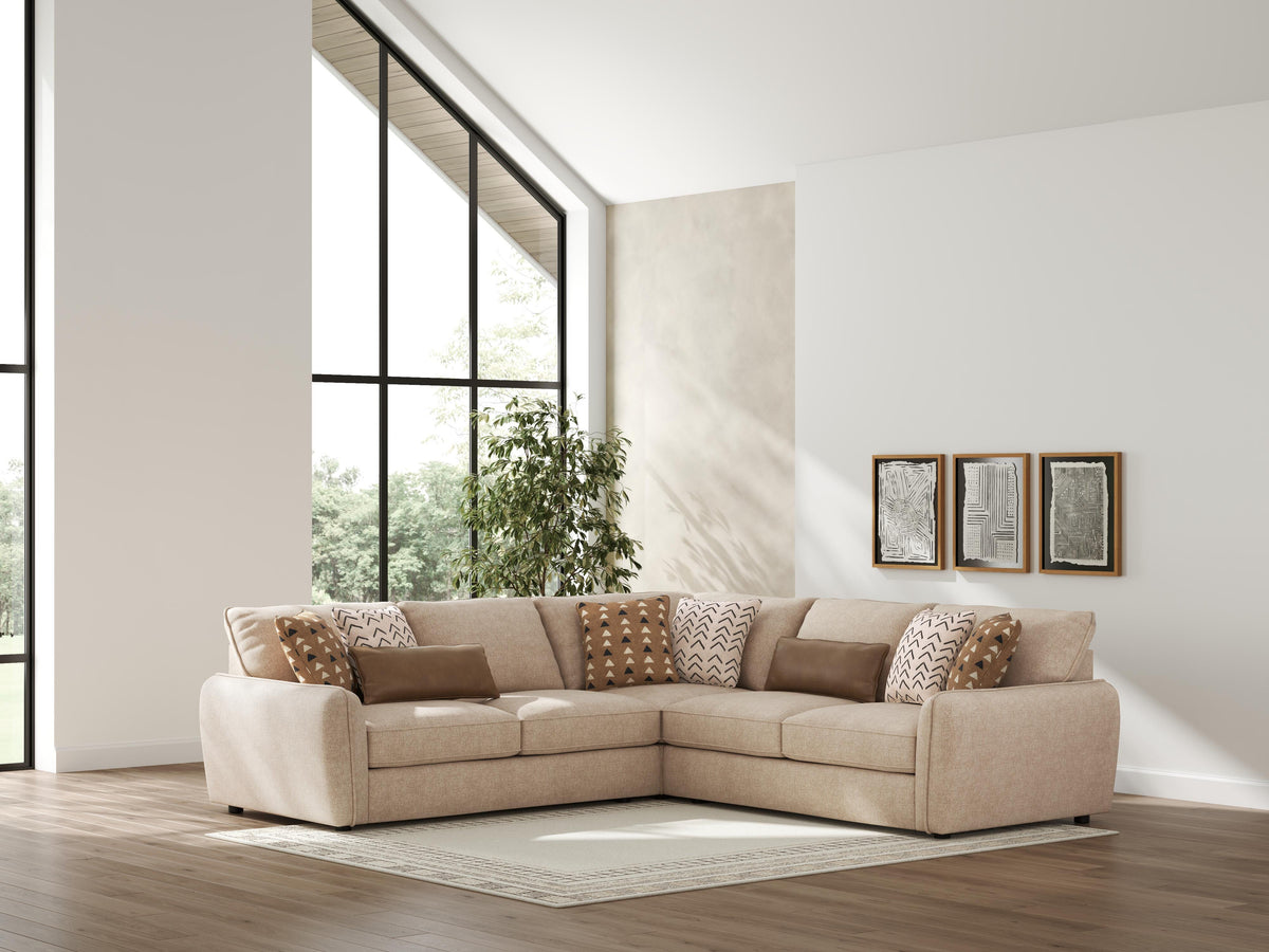 Seyler sectional, 3-Piece Sectional · 120 × 120 × 40 in, view 2