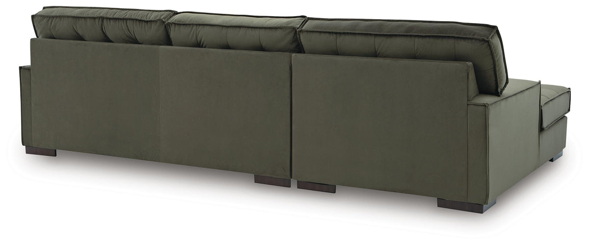 Caspian-Town sectional, 2-Piece Sectional with Chaise · Left-Facing Chaise · 128 × 70 × 38 in, view 4
