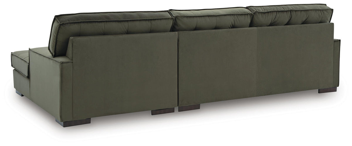 Caspian-Town sectional, 2-Piece Sectional with Chaise · Right-Facing Chaise · 128 × 70 × 38 in, view 4
