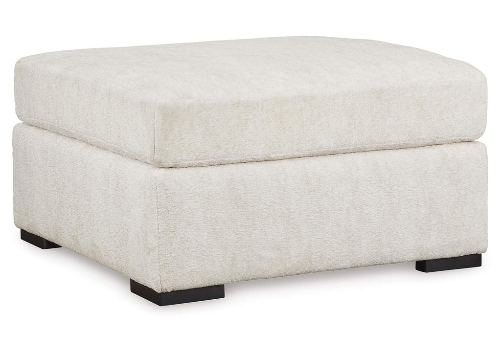 Chessington Oversized Accent Ottoman angled view