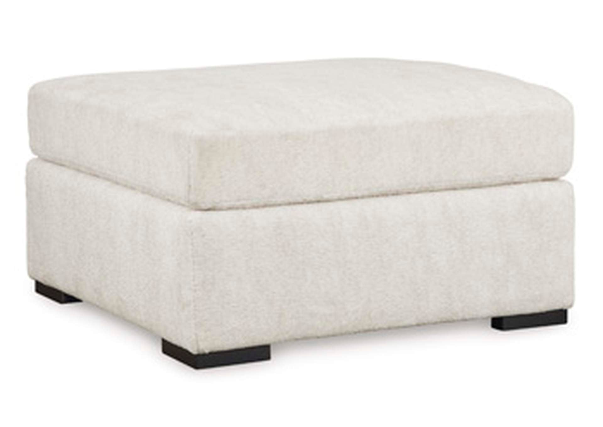 Chessington Oversized Accent Ottoman angled view