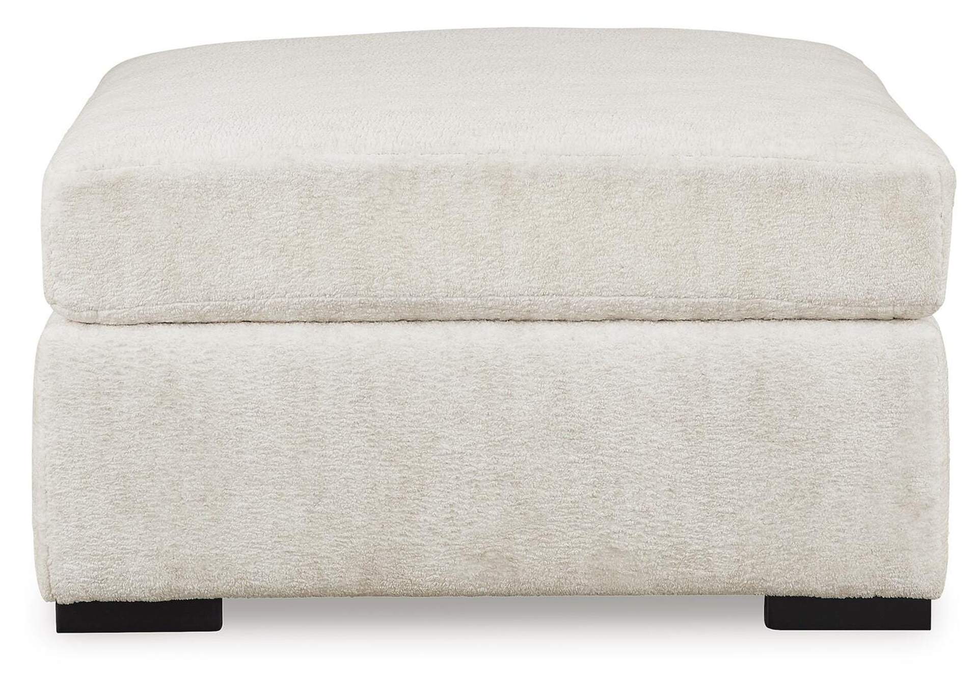 Chessington Oversized Accent Ottoman side view