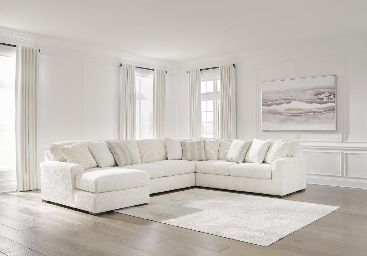 Chessington sectional, 4-Piece Sectional with Chaise · Left-Facing Chaise · 151 × 121 × 40 in, view 2