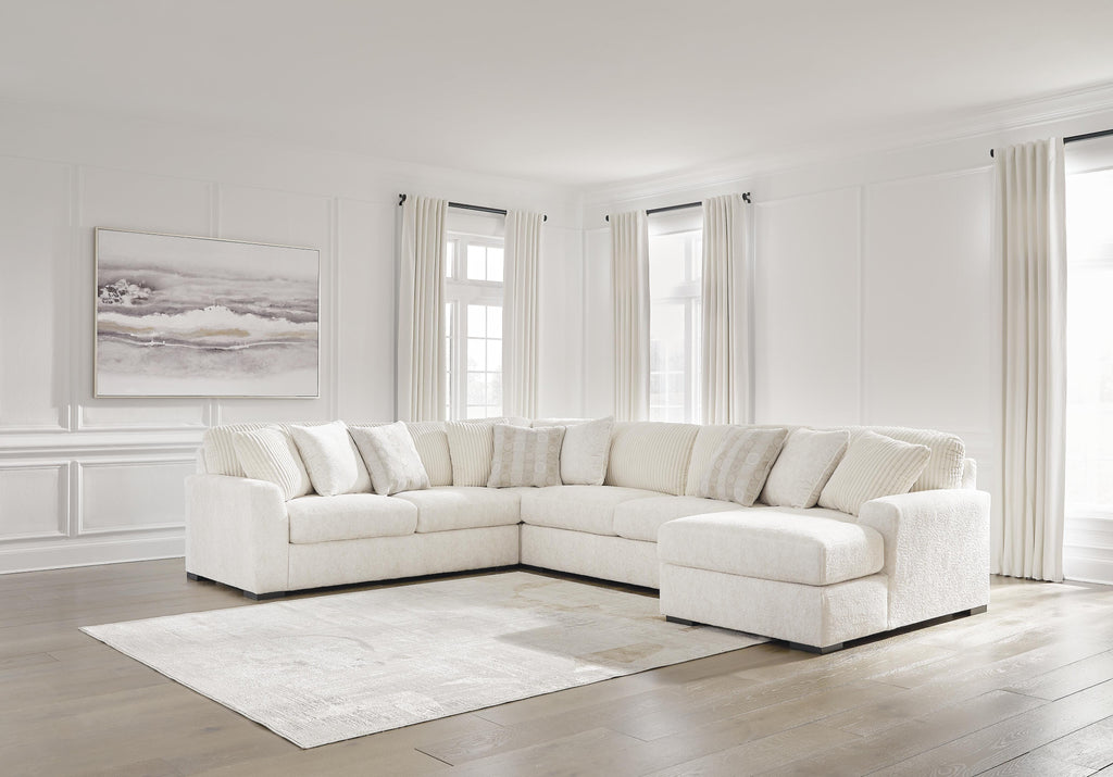 Chessington sectional, 4-Piece Sectional with Chaise · Right-Facing Chaise · 121 × 151 × 40 in, view 2