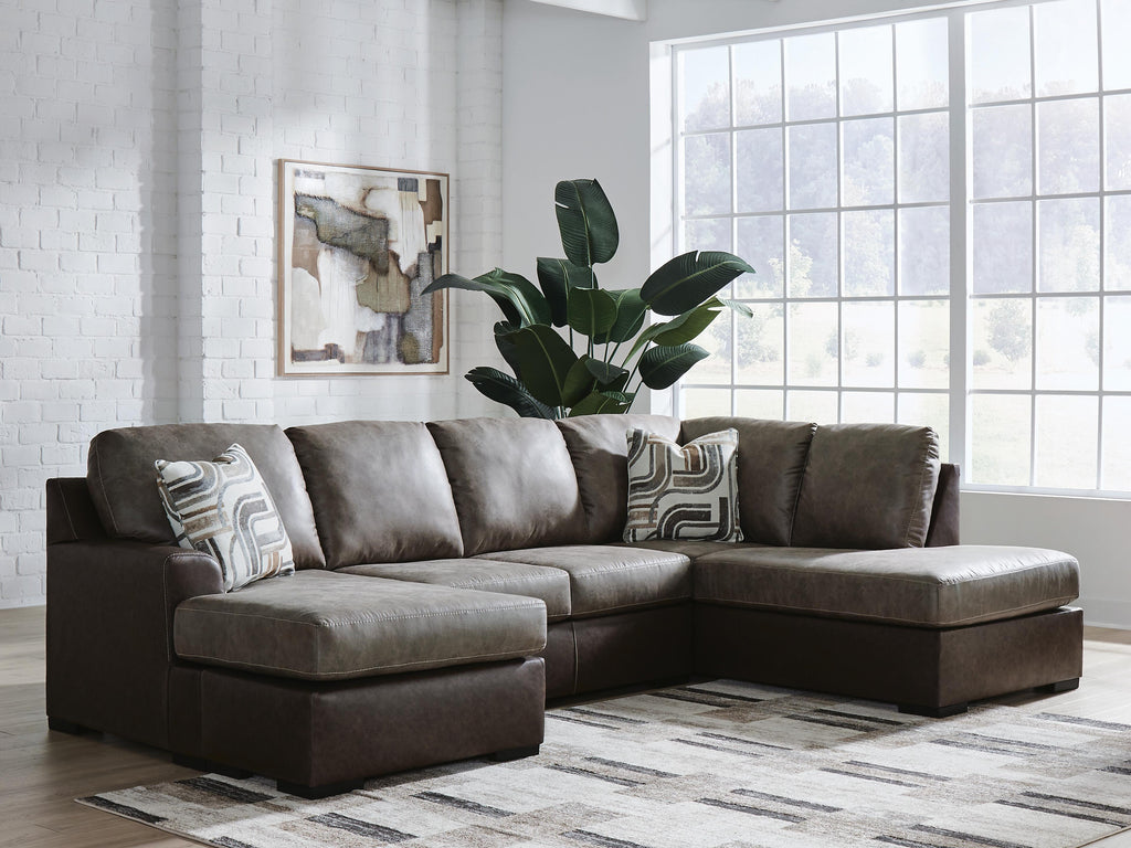 Castille Way sectional, 2-Piece Sectional with Chaise · Right-Facing Chaise · 122 × 86 × 39 in, view 2